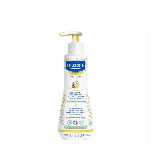 MUSTELA NOURISHING CLEANSING GEL WITH COLD CREAM 300ML