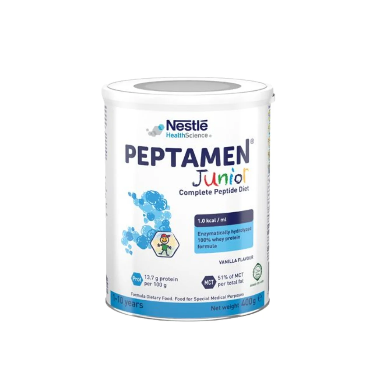NESTLE PEPTAMEN JUNIOR VANILLA POWDER 400G