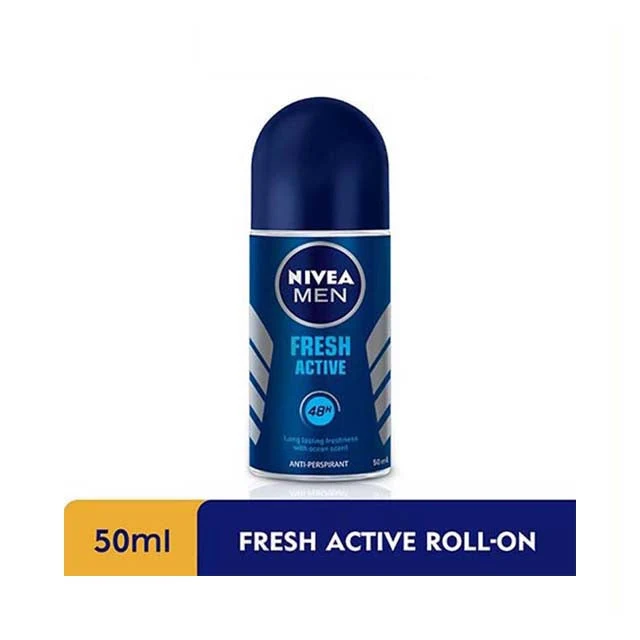 NIVEA FOR MEN DEODORANT FRESH ROLL ON 50ML