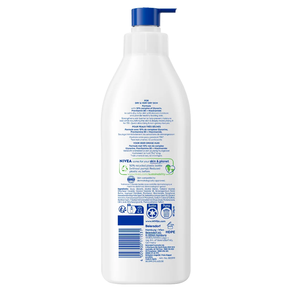 NIVEA REPAIR & CARE BODY LOTION 400ML - Image 2