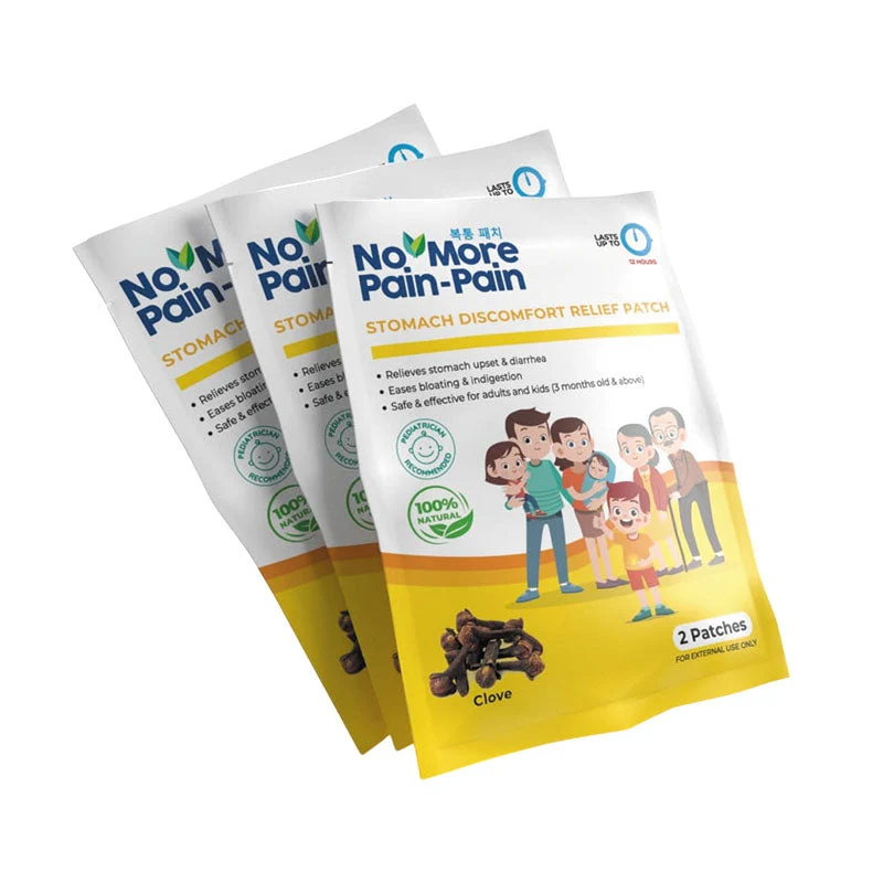 NO MORE PAIN PAIN STOMACH DISCOMFORT RELIEF PATCH 6S - Image 2