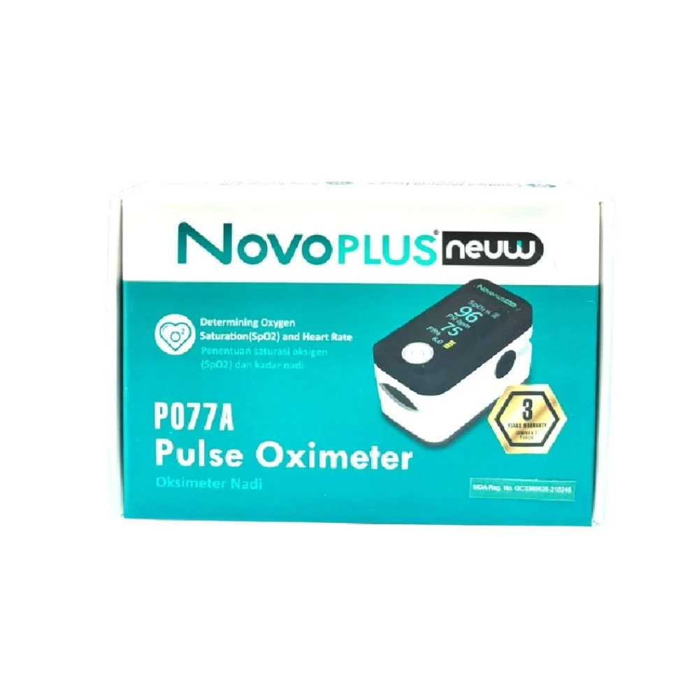NOVOPLUS PULSE OXIMETER PO77A 1S