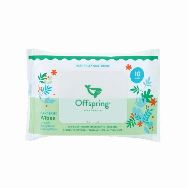 OFFSPRING PLANT-BASED WIPES 10S