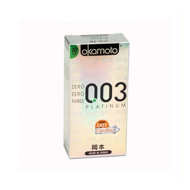 OKAMOTO 003 PLATINUM CONDOM 10S