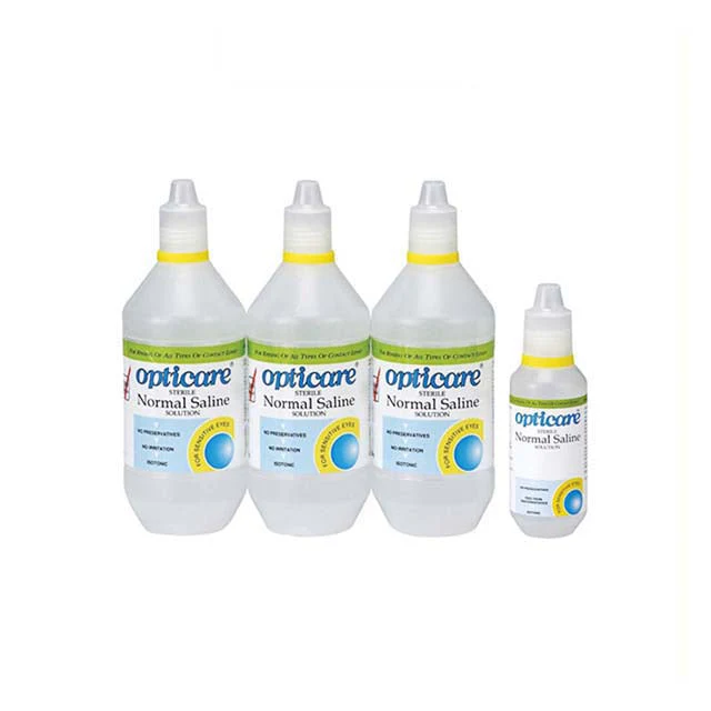 OPTICARE NORMAL SALINE 500ML 3S+120ML