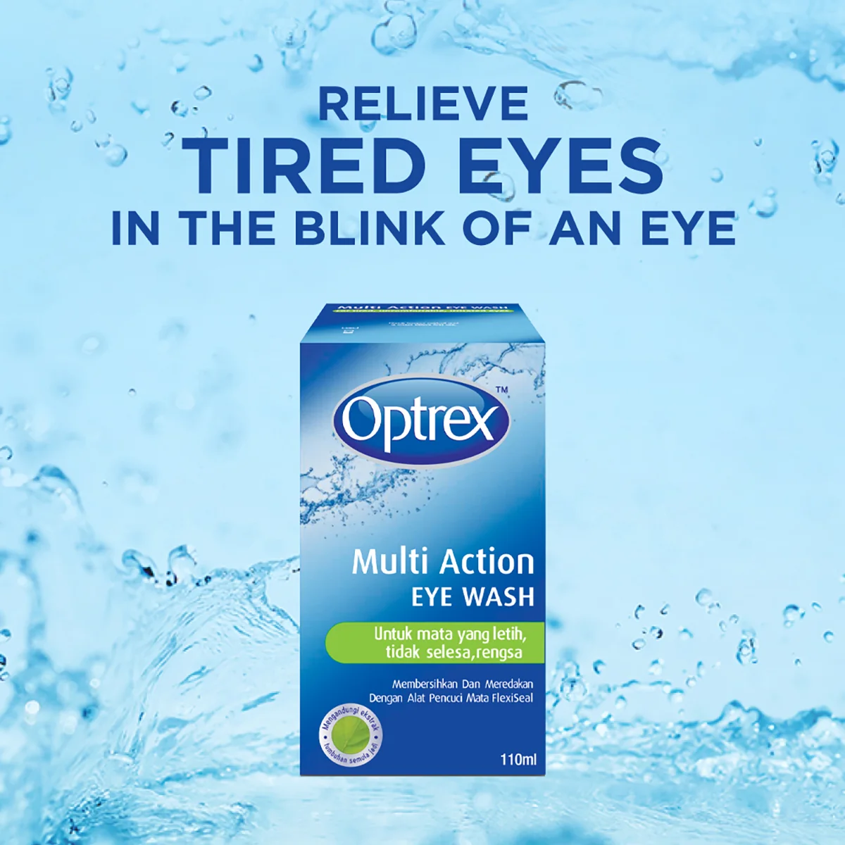 OPTREX MULTI ACTION EYE WASH 300ML - Image 5