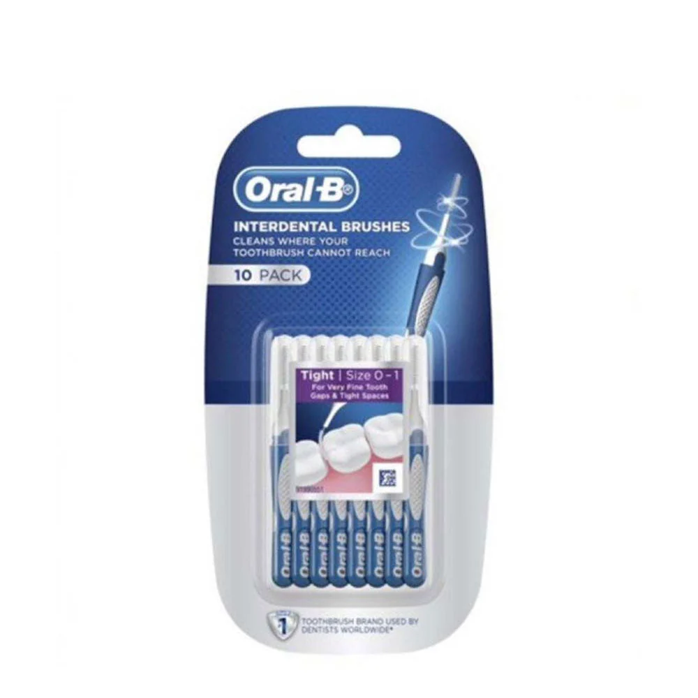 ORAL B INTERDENTAL BRUSHES 10S