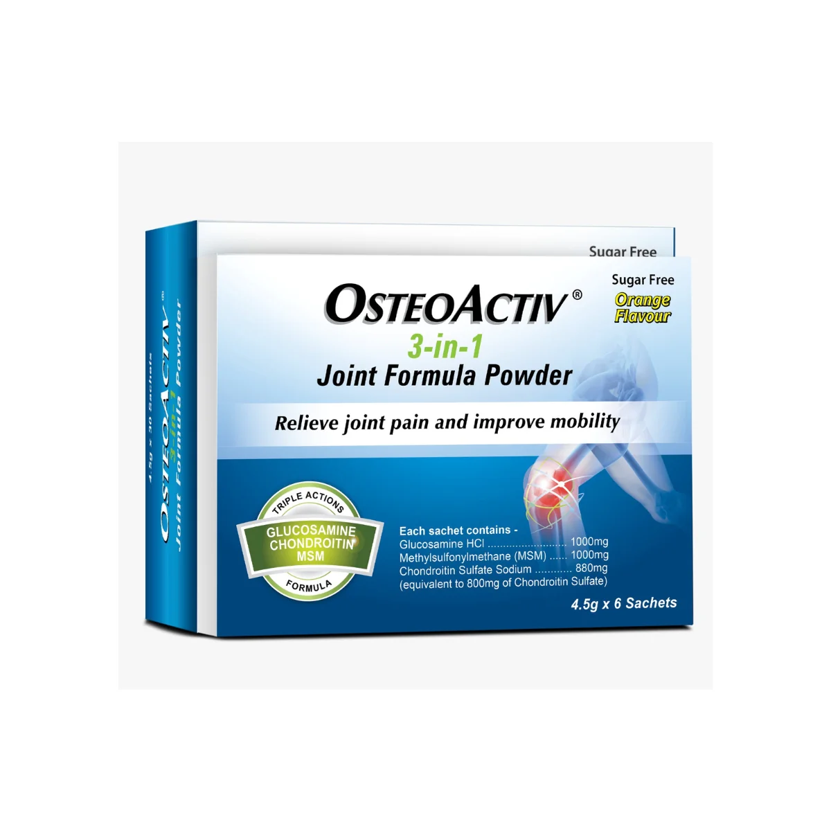 OSTEOACTIV 3IN1 JOINT FORMULA POWDER 4.5G 30S+6S