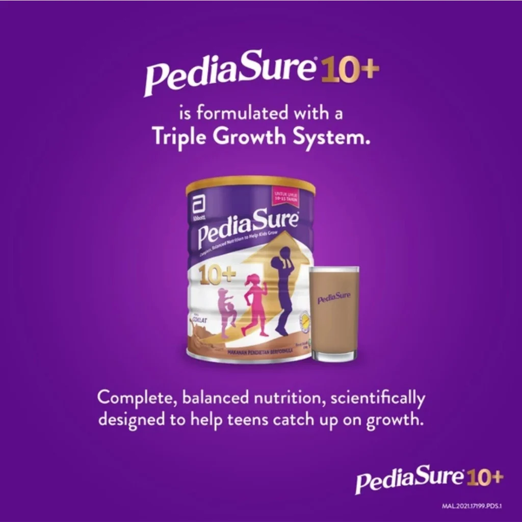 PEDIASURE 10+ VANILLA 800G - Image 4