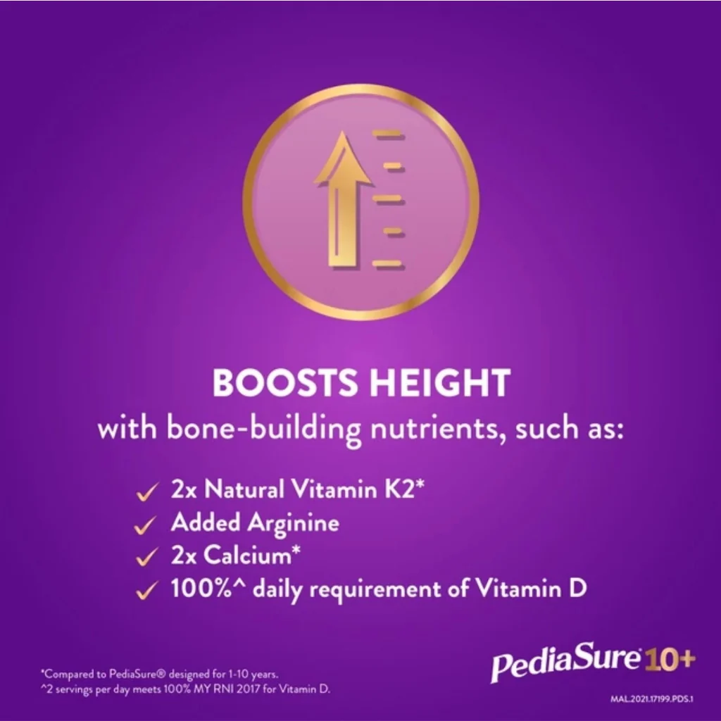 PEDIASURE 10+ VANILLA 800G - Image 6