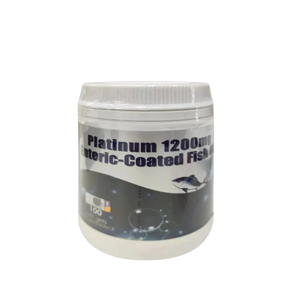 PLATINUM ENTERIC-COATED FISH OIL 100S