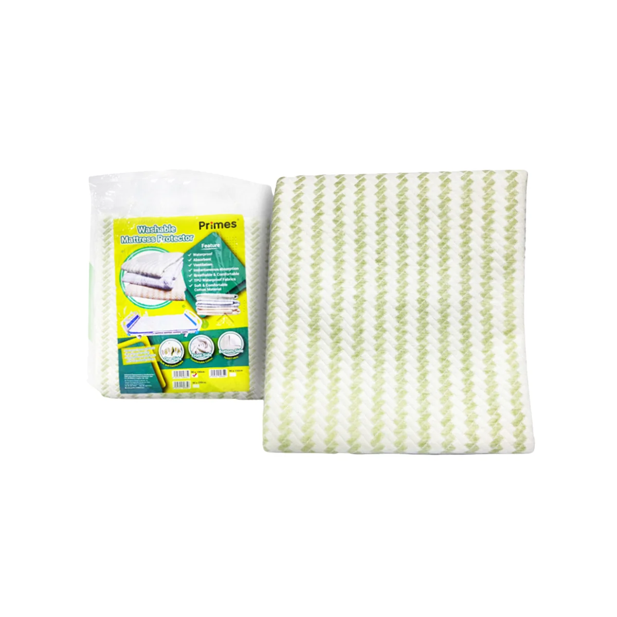 PRIMES WASHABLE MATTRESS PROTECTOR 90X100CM 1S