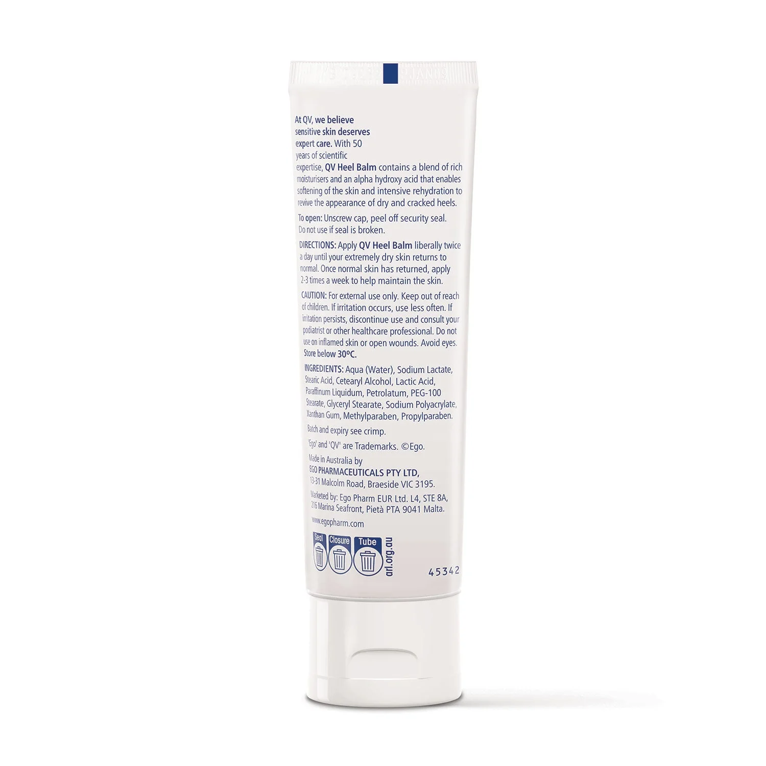 QV FEET HEEL BALM 50G - Image 3