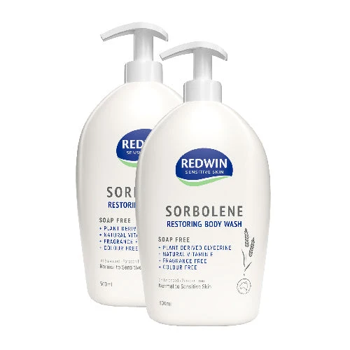 REDWIN SORBOLENE BODY WASH 500ML 2S
