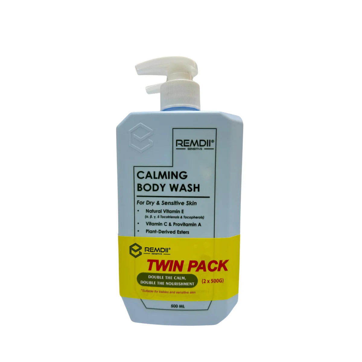 REMDII CALMING BODY WASH 500ML 2S