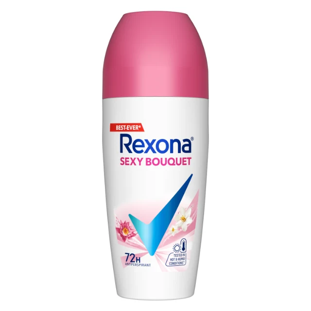 REXONA WOMEN DEODORANT ROLL ON MOTIONACTIVATED SEXY BOUQUET 45ML