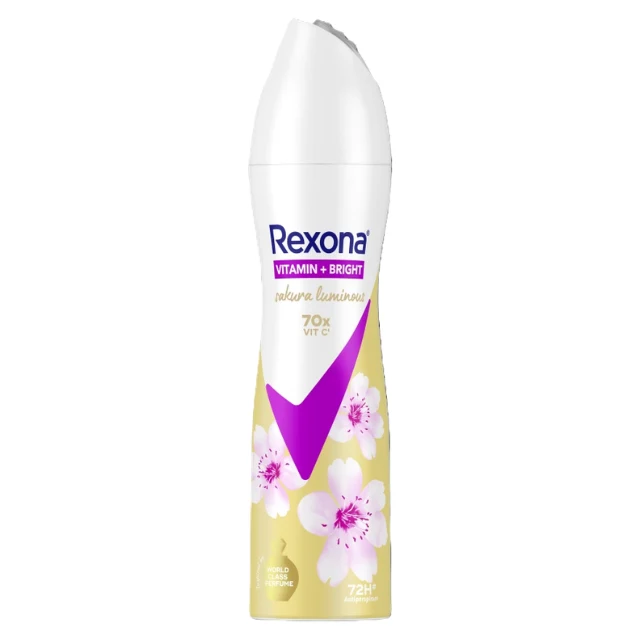 REXONA WOMEN DEODORANT SPRAY VITAMIN + BRIGHT SAKURA RADIANCE 135ML