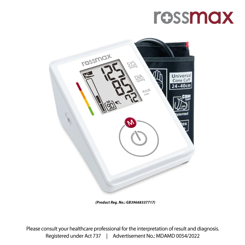 ROSSMAX BLOOD PRESSURE MONITOR CH155F