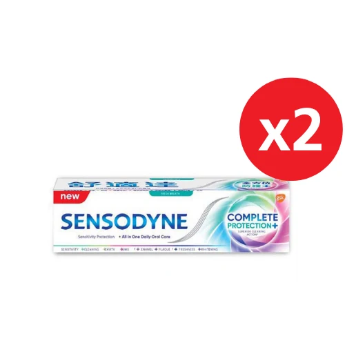 SENSODYNE EXTRA FRESH COMPLETE PROTECTION 100G X 2