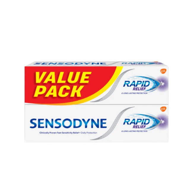 SENSODYNE RAPID RELIEF 100G X 2