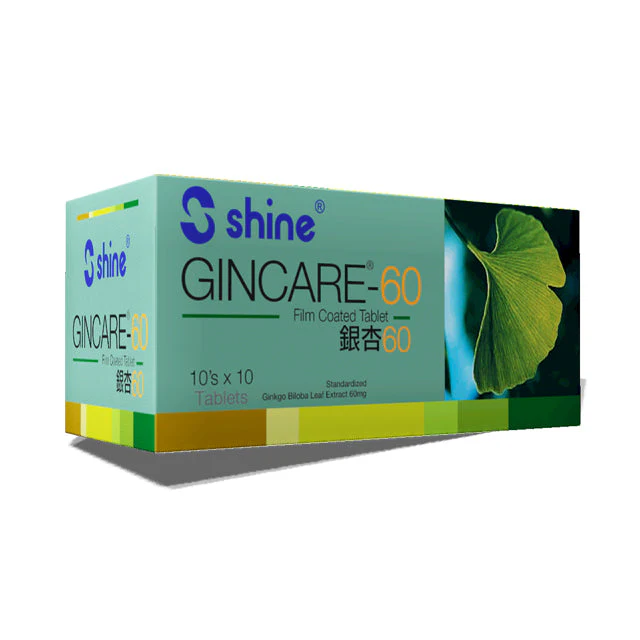 SHINE GINCARE 60MG 10SX10