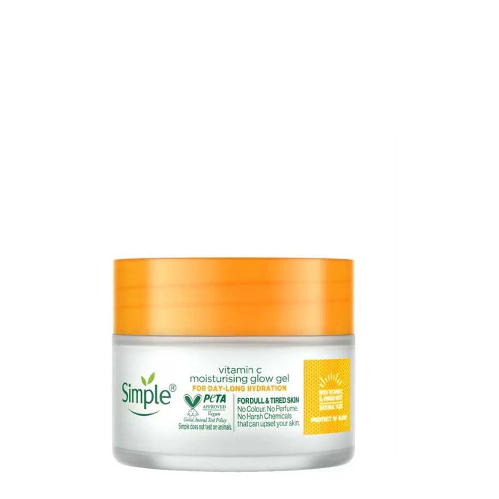 SIMPLE PROTECT 'N' GLOW VITAMIN C MOISTURISING GLOW GEL 40G