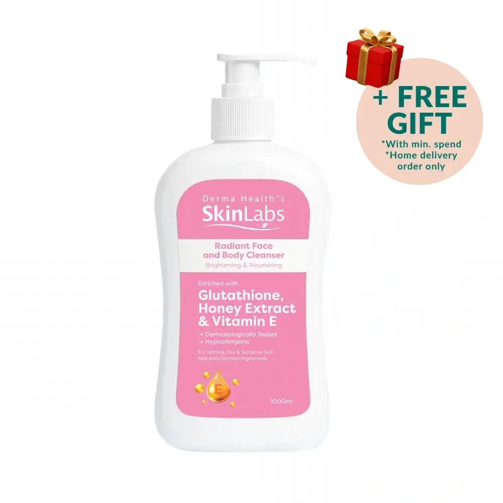 SKINLABS RADIANT FACE & BODY CLEANSER 1000ML