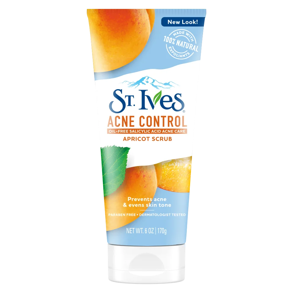 ST IVES BLEMISH CARE APRICOT FACE SCRUB 170G