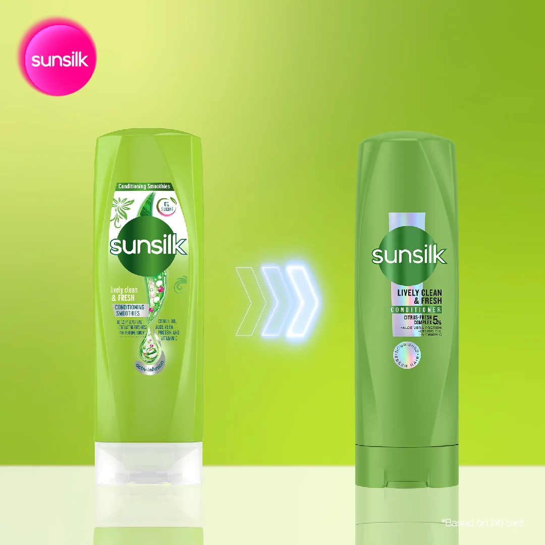 SUNSILK CONDITIONER CLEAN & FRESH 320ML - Image 6