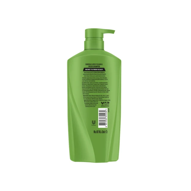 SUNSILK SHAMPOO CLEAN & FRESH 625ML - Image 3