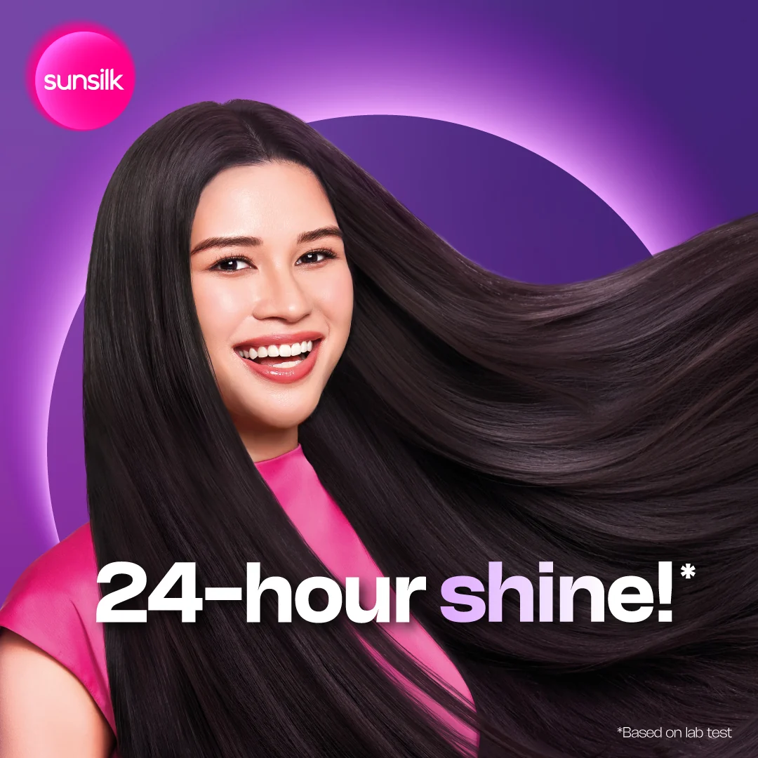 SUNSILK SHAMPOO STUNNING BLACK SHINE 625ML - Image 4