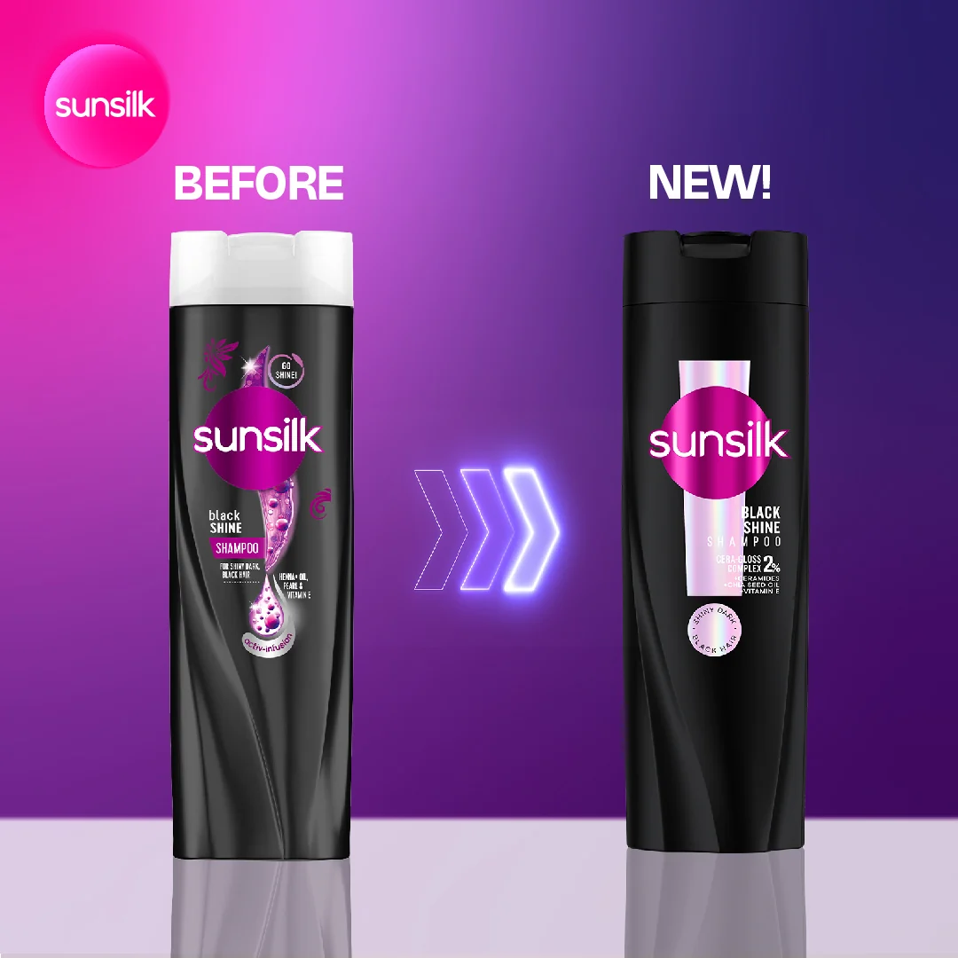 SUNSILK SHAMPOO STUNNING BLACK SHINE 625ML - Image 6