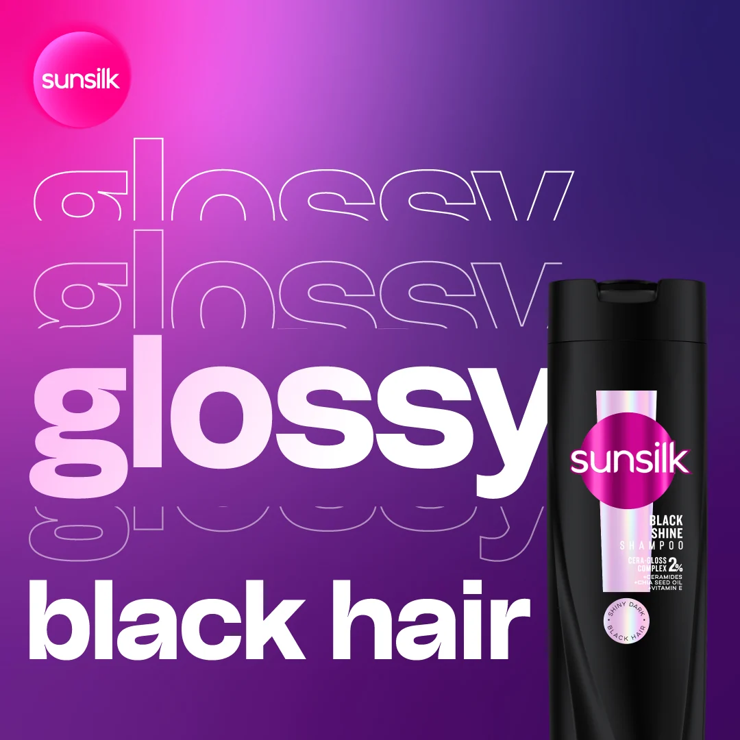 SUNSILK SHAMPOO STUNNING BLACK SHINE 625ML - Image 7