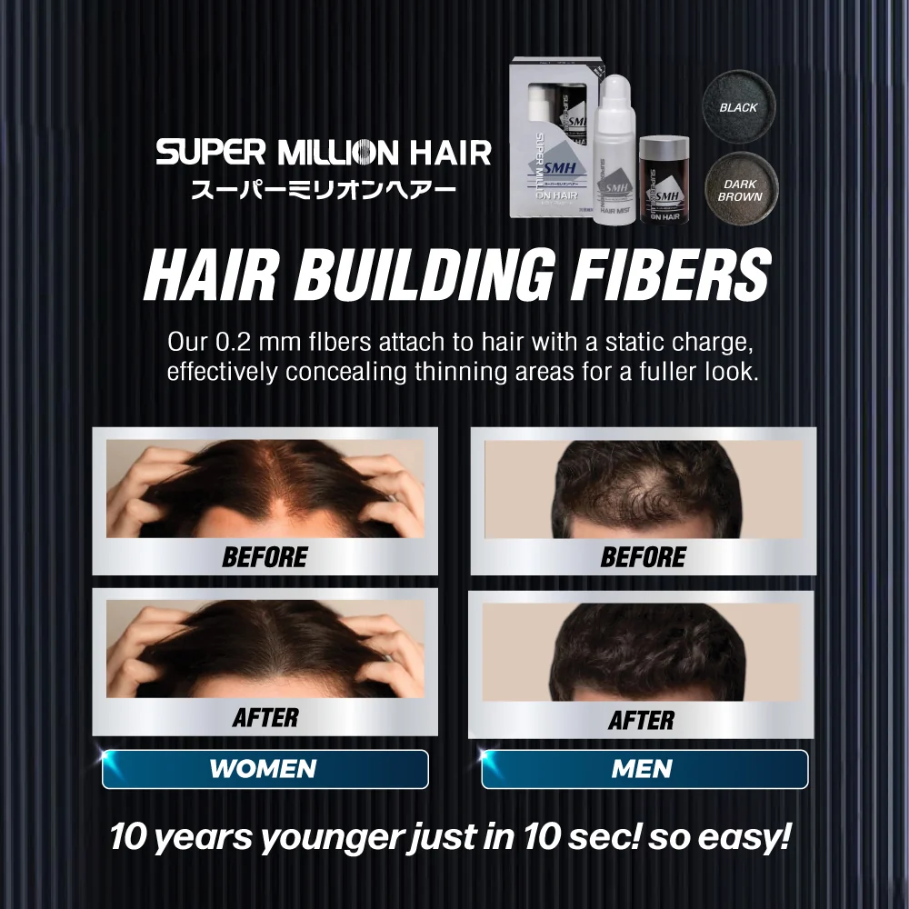 SUPER MILLION HAIR TRIAL SET NO.1 BLACK - Image 6