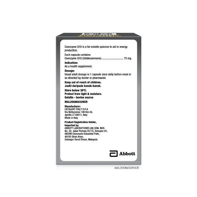 SURBEX CO Q10 75MG 60S - Image 2