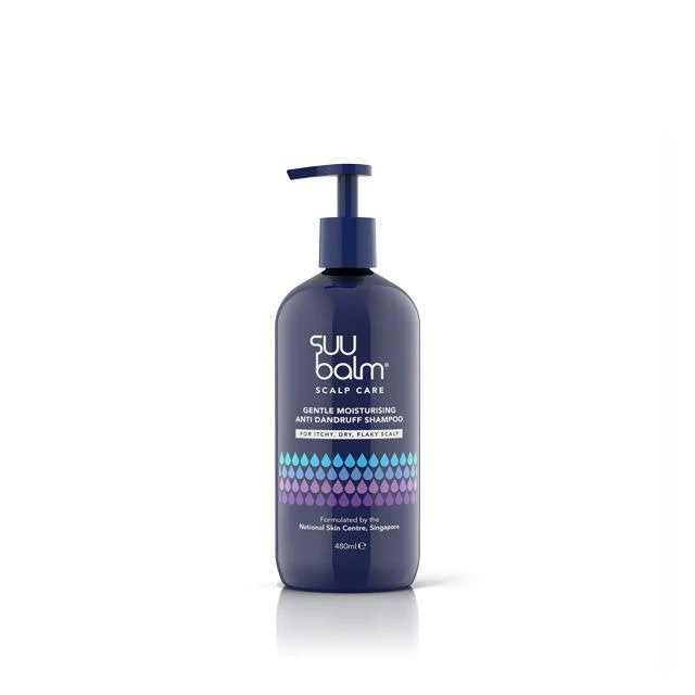 SUU BALM SCALP CARE GENTLE MOISTURISING ANTI-DANDRUFF SHAMPOO 480ML