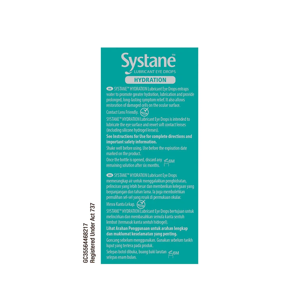 SYSTANE HYDRATION EYE DROP 10ML - Image 3