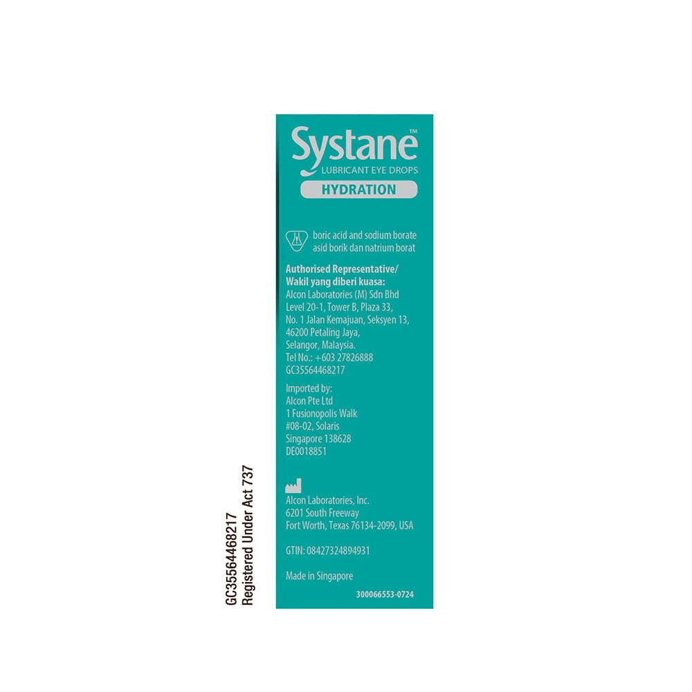 SYSTANE HYDRATION EYE DROP 10ML - Image 4