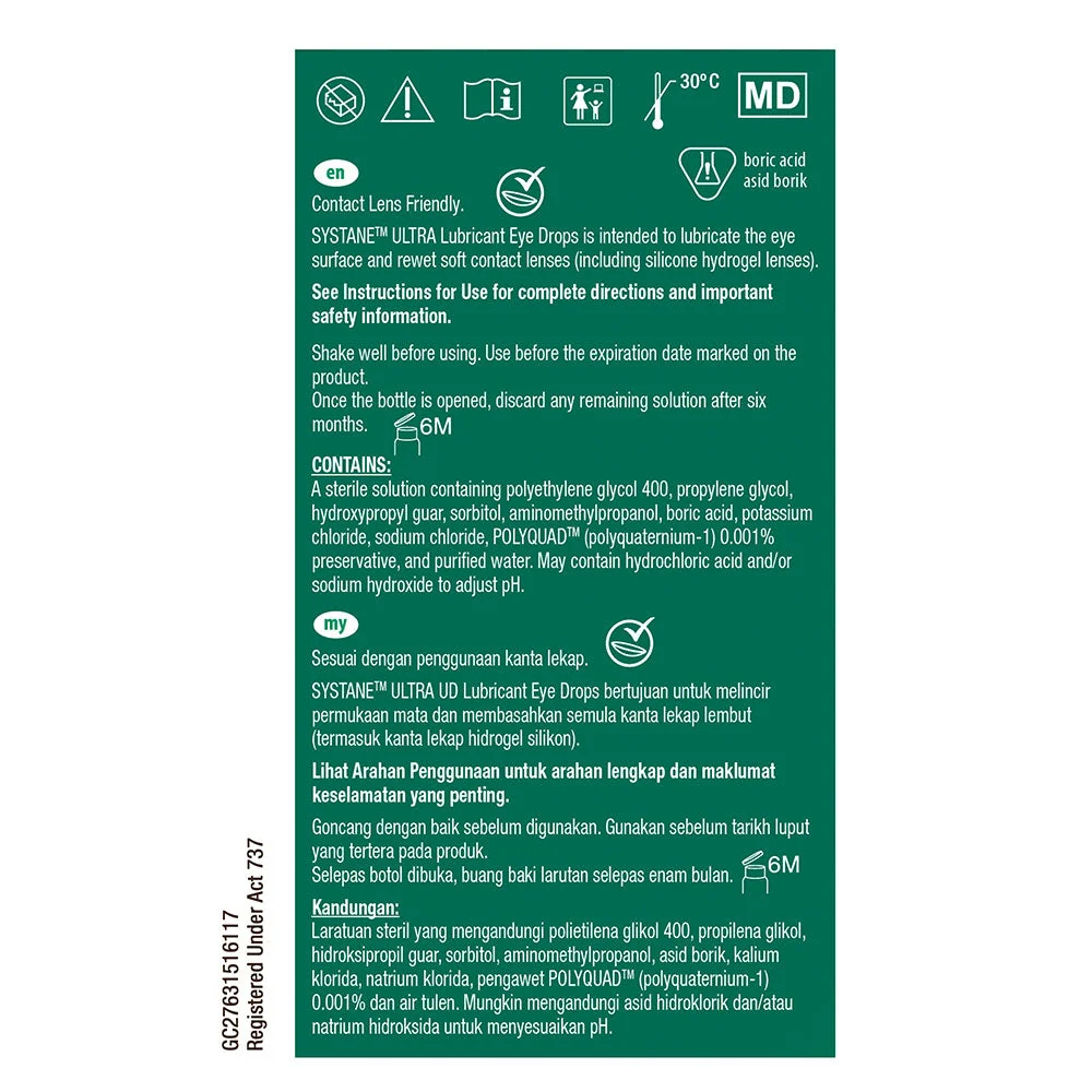 SYSTANE ULTRA EYE DROP 10ML - Image 3