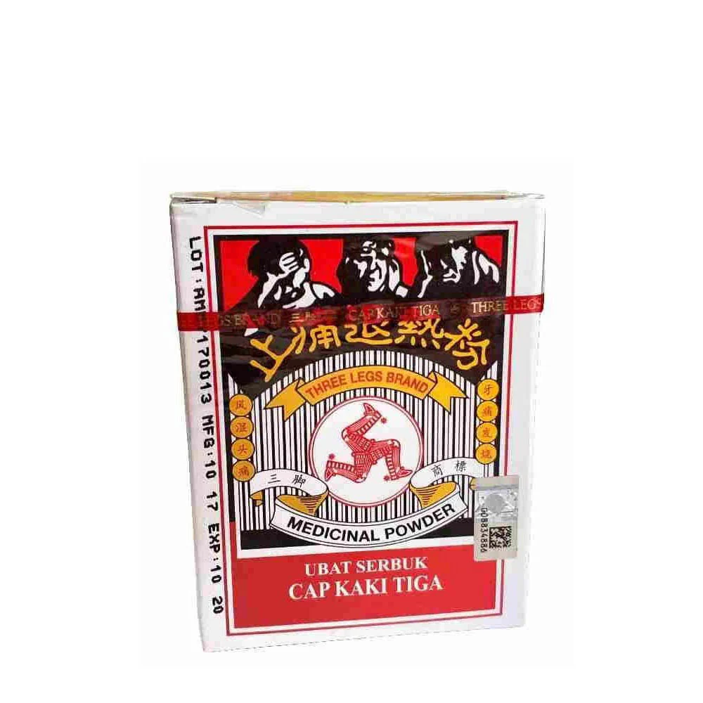 THREE LEGS MEDICATED POWDER 600MG 12S