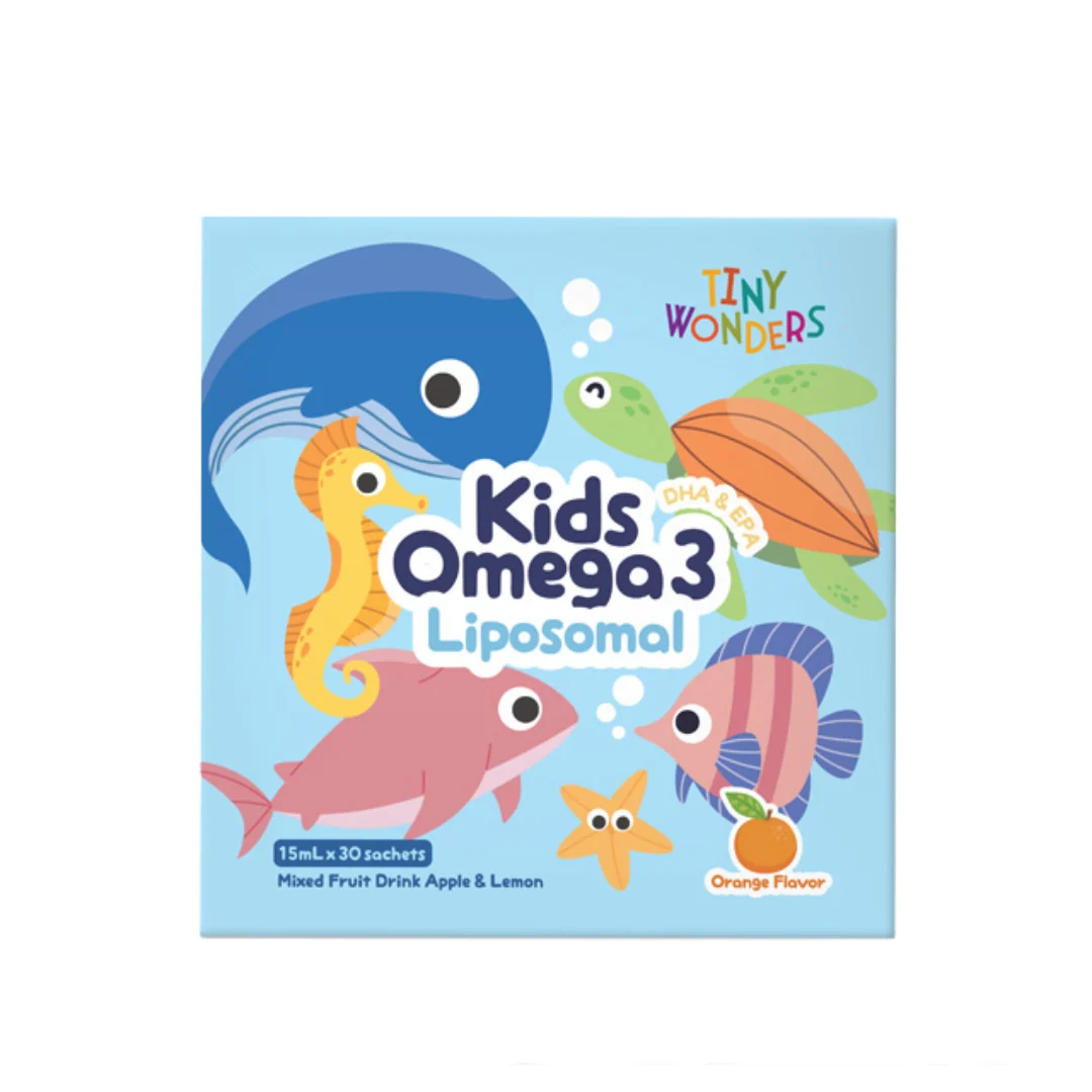 TINY WONDERS KIDS OMEGA LIQUID SACHET 15ML 30S