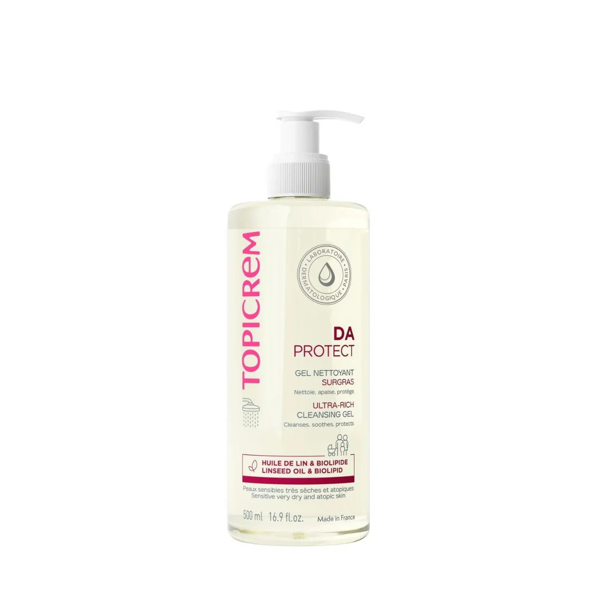 TOPICREM ULTRA RICH CLEANSING GEL 500ML