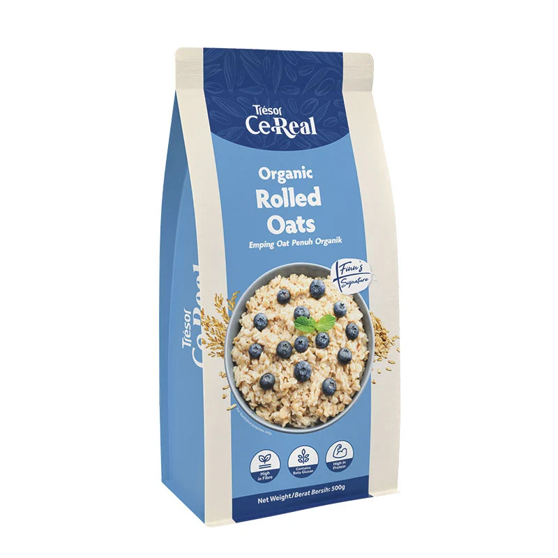 TRESOR CEREAL ROLLED OAT FINN'S SIGNATURE 500G - Image 2