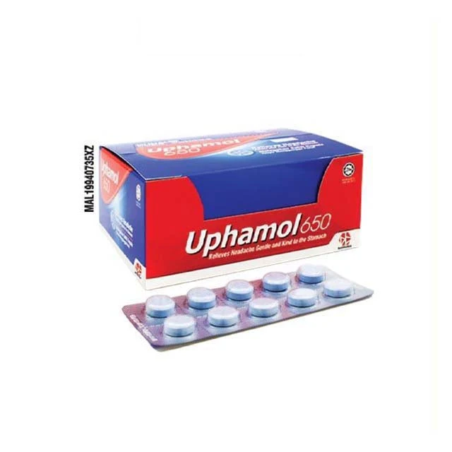 UPHAMOL 650MG 10SX18