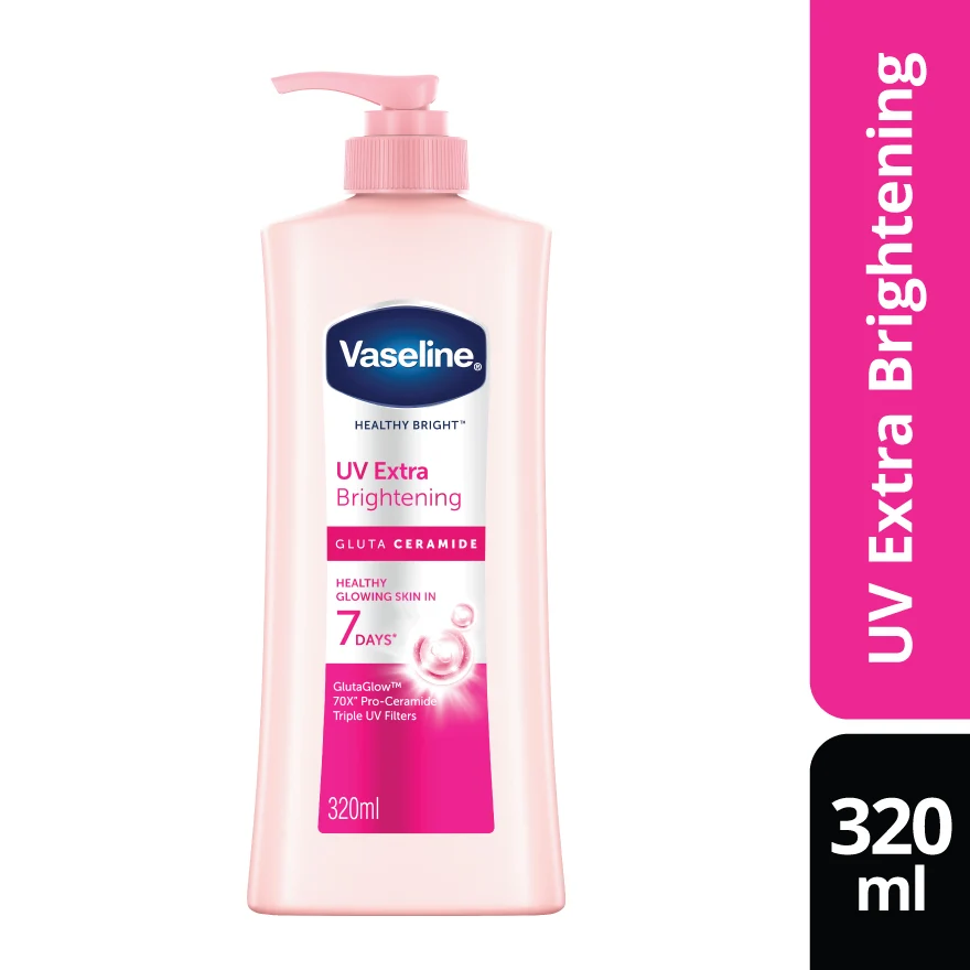 VASELINE HB UV EXTRA BRIGHTEN+ LOT E 320ML
