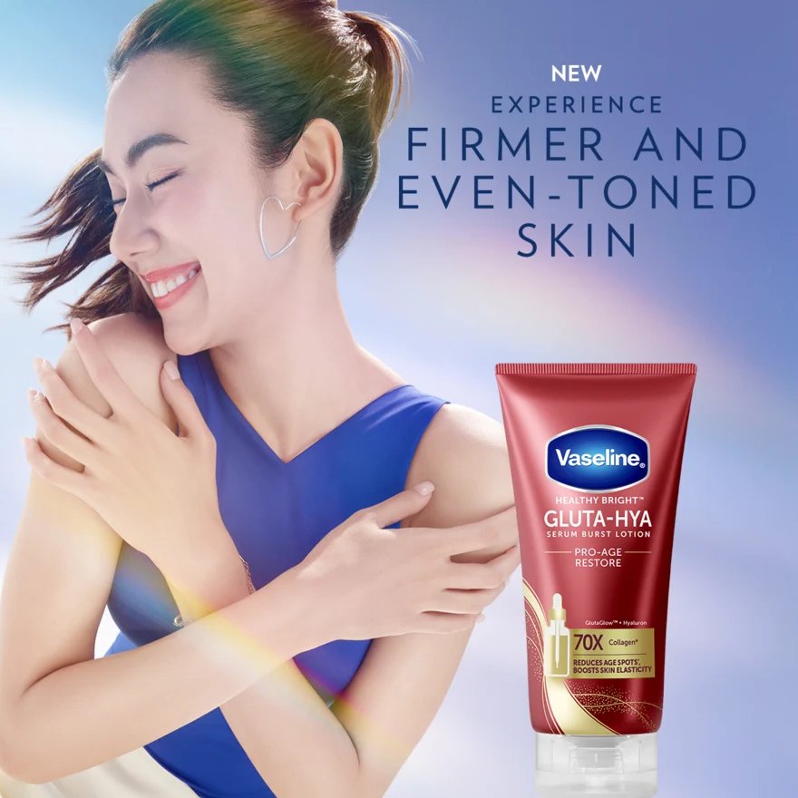 VASELINE HEALTHY BRIGHT GLUTA-HYA PRO AGE RESTORE 300ML - Image 11