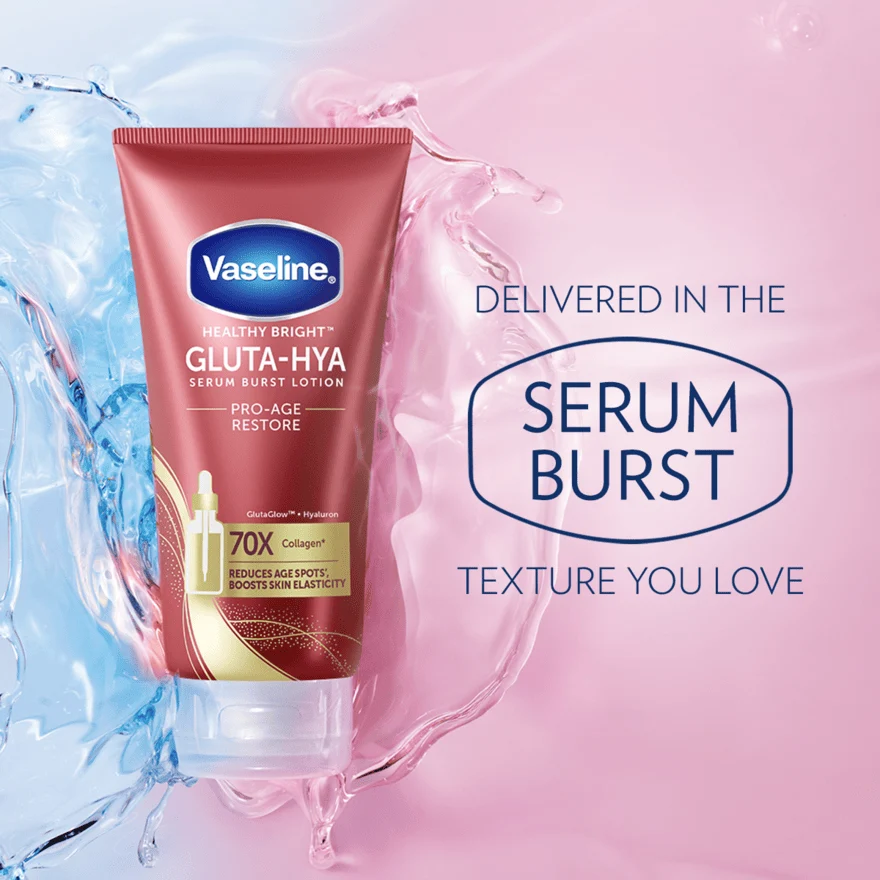 VASELINE HEALTHY BRIGHT GLUTA-HYA PRO AGE RESTORE 300ML - Image 7