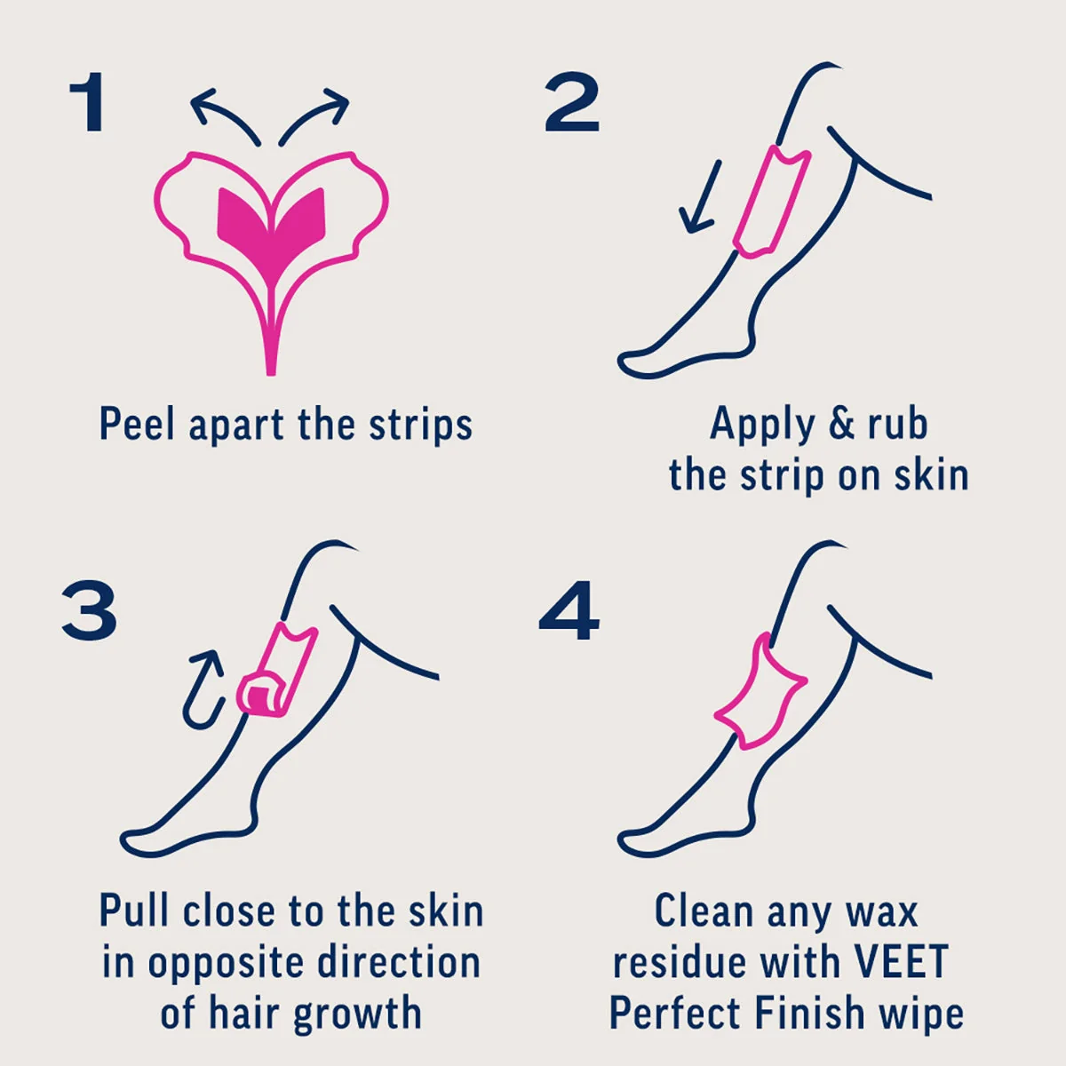 VEET WAX STRIPS SENSITIVE 20S - Image 4